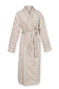 Badjas Jasmin Jacquard Zand