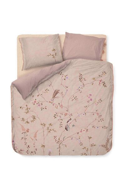 Dekbedovertrek Set Bamboo Blossom Khaki