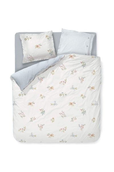 Duvet Cover Set Blossom Chique White