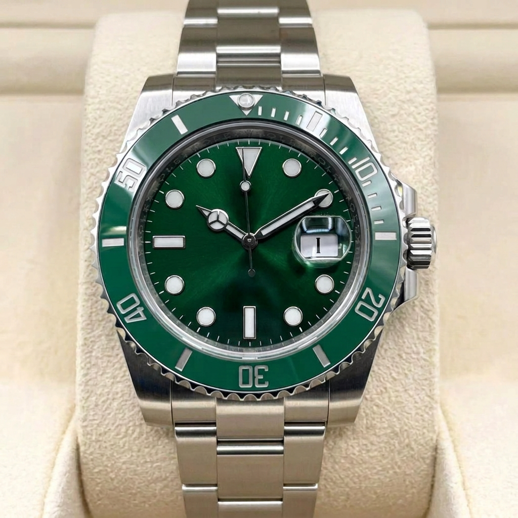 Green Diver Watch