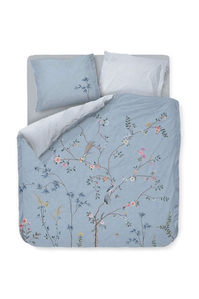 Dekbedovertrek Set Bamboo Blossom Lichtblauw